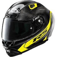 Nolan Helmet X803RS Hot Lap Carbon/Yellow 16