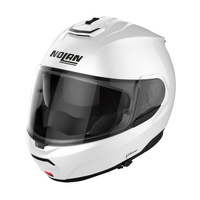 Nolan Helmet N100-6 Flip Up Classic Metal White 