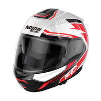 Nolan Helmet N100-6 Flip Up Surveyor White/Red/Black 