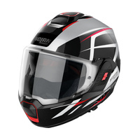 Nolan Helmet N120-1 Flip Over Nightlife White/Black/Red 