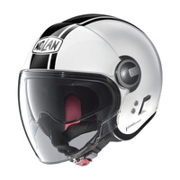 Nolan Helmet N21 Visor Open Face Dolce Vita White/Black 