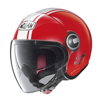 Nolan Helmet N21 Visor Open Face Dolce Vita Red/White 