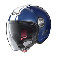 Nolan Helmet N21 Visor Open Face Dolce Vita Blue/White 