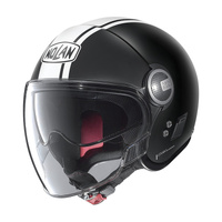 Nolan Helmet N21 Visor Open Face Dolce Vita Flat Black/White 