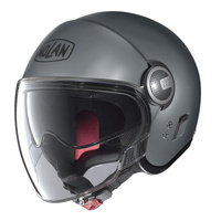 Nolan Helmet N21 Visor Open Face Classic Flat Grey 