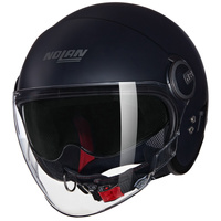 Nolan Helmet N21 Visor Open Face Classico Flat Black