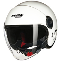 Nolan Helmet N21 Visor Open Face Classico White/White 