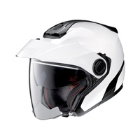 Nolan Helmet N40-5 Open Face + Peak Classic White