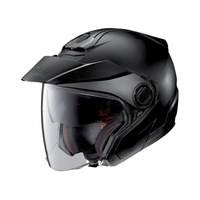 Nolan Helmet N40-5 Open Face + Peak Classic Black