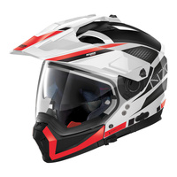 Nolan Helmet N70-2 X Adventure Earthquake White/Red/Black 