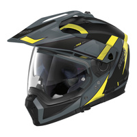 Nolan Helmet N70-2 X Adventure Skyfall Grey/Yellow/Black 