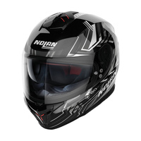 Nolan Helmet N80-8 Full Face Turbolence Black/White 