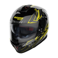 Nolan Helmet N80-8 Full Face Turbolence Black/Yellow 