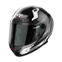 Nolan Helmet X804 RS Full Face Hot Lap Carbon/White 