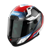 Nolan Helmet X804 RS Full Face Maven Carbon/Red/White/Blue 
