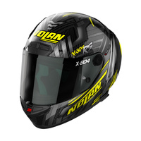 Nolan Helmet X804 RS Full Face Spectre Carbon/Yellow/Chrome 