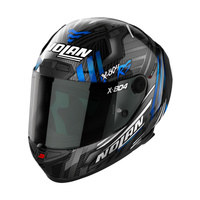 Nolan Helmet X804 RS Full Face Spectre Carbon/Blue/Chrome 