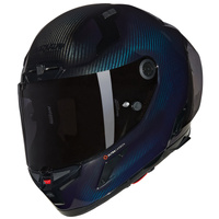 Nolan Helmet X804 RS Full Face Liquido Blue Tint Carbon 