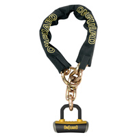 Onguard Chain & Lock Mastiff D-Lock 14mm X 5.5cm X 5.5cm Chain 10mm X 130cm