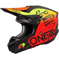 Oneal 5SRS Helmet Scarz V.24 Black/Red/Yellow