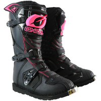 Oneal Boots 2026 Rider Black/Pink Kids 