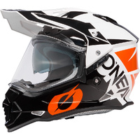 Oneal Helmet 2026 Sierra 2 Black/Orange Adventure 