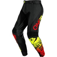 Oneal Pants 2026 Mayhem Scraz Black/Red Kids 