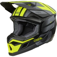 Oneal Helmet 2026 3 Series Ride Black/Grey/Neon Yellow 