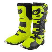 Oneal Rider Pro Boots Neon Yellow/Black Adult
