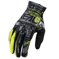 Oneal 2022 Matrix Gloves Ride Black/Neon Yellow Youth