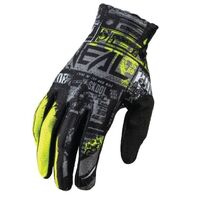 Oneal 2022 Matrix Gloves Ride Black/Neon Yellow Adult