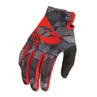 Oneal 2023 Matrix Gloves Camo Black/Red 
