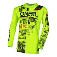 Oneal 2023 Element Jersey Attack Neon Yellow/Black Youth