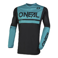 Oneal 2023 Element Jersey Threat Air Black/Teal Adult