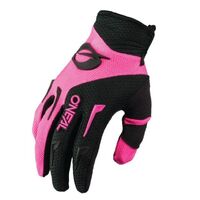 Oneal 2023 Element Gloves Black/Pink Youth Girls