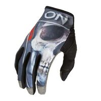 Oneal 2023 Mayhem Gloves Bones Black/Red 