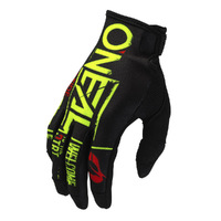 Oneal 2023 Mayhem Gloves Attack Black/Neon Yellow Youth