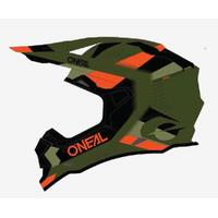 ONEAL23 2 Series Spyde V.23 Green/Black/Orange Helmet