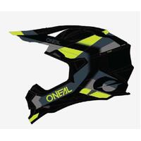 ONEAL23 2 Series Spyde V.23 Black/Grey/Neon Yellow Helmet