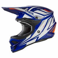 ONEAL23 3 Series Vertical V.23 Blue/White Helmet