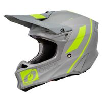 ONEAL23 10 Series Flow V.23 Grey/Neon Yellow Helmet