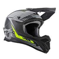 ONEAL23 1 Series Stream Grey/Neon Yellow Helmet