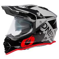ONEAL23 Sierra R V.23 Black/Grey/Red Helmet