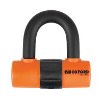 Oxford HD Chain Lock 1.5Mtr Orange
