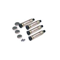 Pack Of 4 Ground Plugs,Bolts,6mm Ball Bearings & Caps