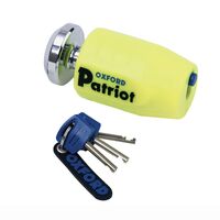 Oxford Nemesis 16mm Disc Lock Yellow