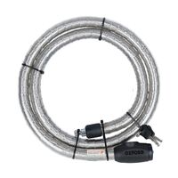 Oxford Revolver 1.8M Silver Cable Lock
