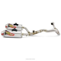 Pro Circuit T-6 Stainless Dual System for Honda CRF450R 2013-2014