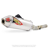 Pro Circuit T-6 Stainless Slip-On Muffler for Suzuki RM-Z250 2010-2014