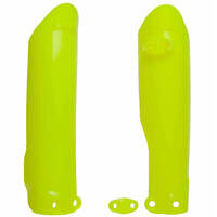 Rtech Fork Protectors for Husqvarna TC 65 2019-2020 Neon Yellow